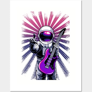 Space Shred Astro Rock Pop Art Ave Posters and Art